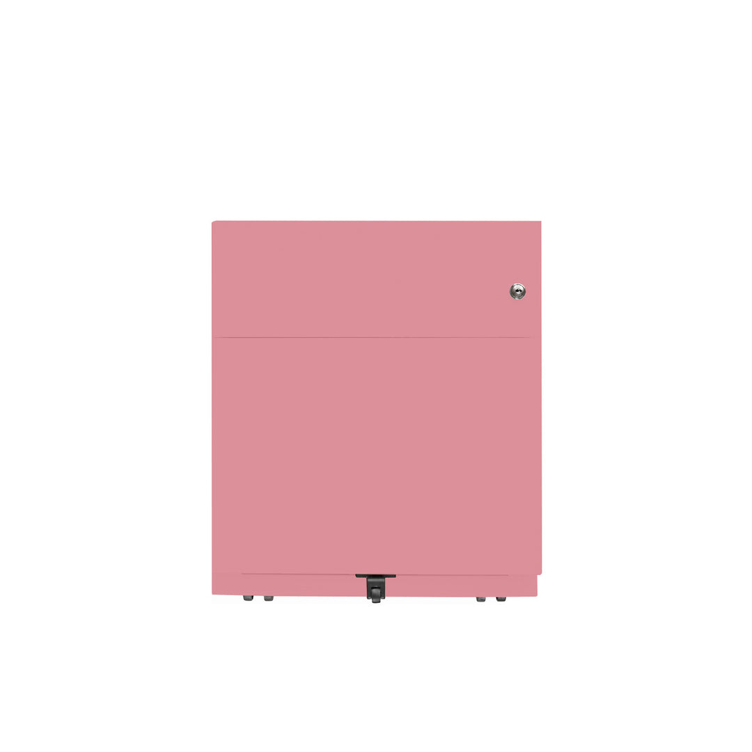 Rollcontainer Note™ | 2 Schubladen , Tiefe 565 mm,  Griffleiste