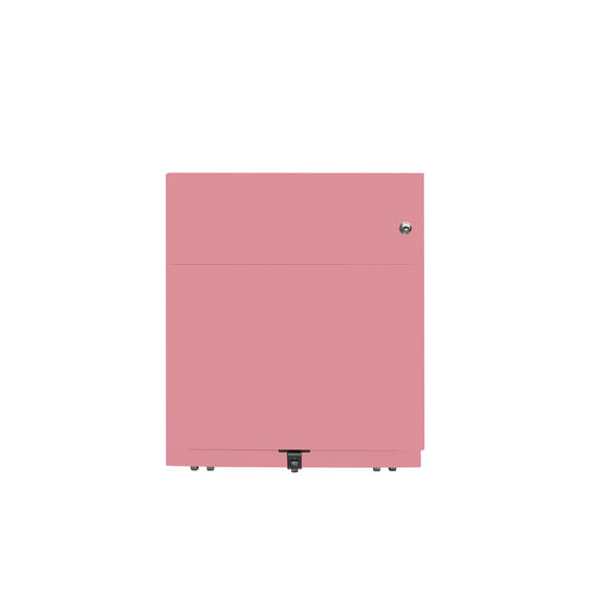 Rollcontainer Note™ | 2 Schubladen , Tiefe 565 mm,  Griffleiste