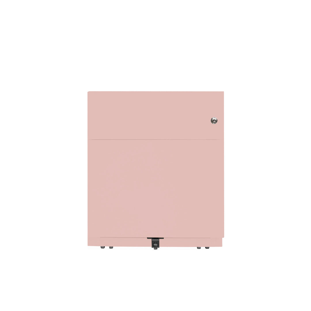 Rollcontainer Note™ | 2 Schubladen , Tiefe 565 mm,  Griffleiste