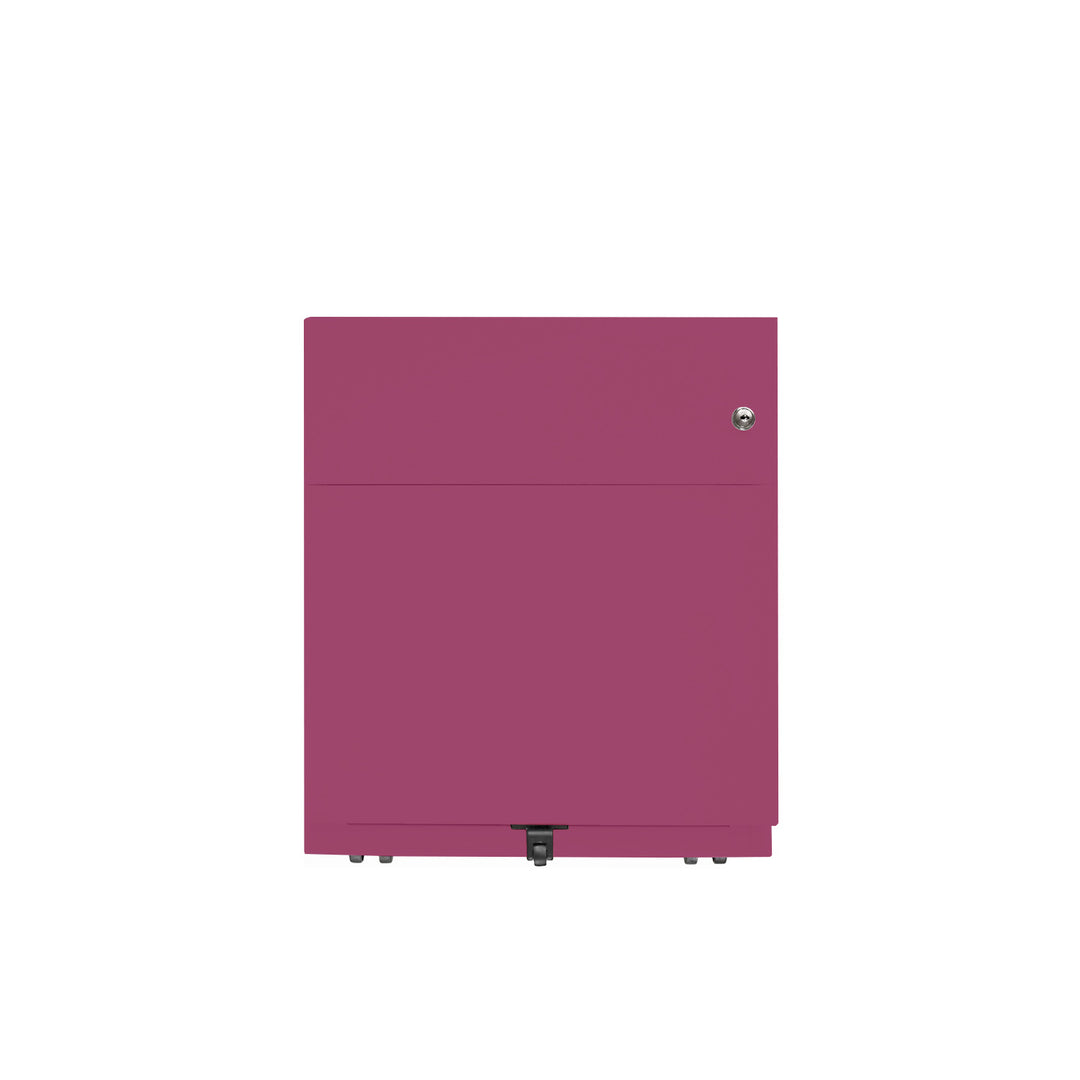 Rollcontainer Note™ | 2 Schubladen , Tiefe 565 mm,  Griffleiste