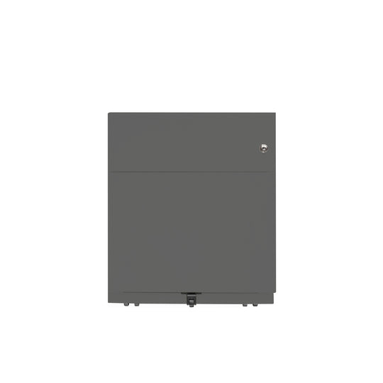 Rollcontainer Note™ | 2 Schubladen , Tiefe 565 mm,  Griffleiste