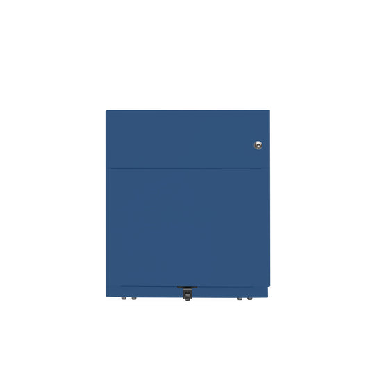 Rollcontainer Note™ | 2 Schubladen , Tiefe 565 mm,  Griffleiste