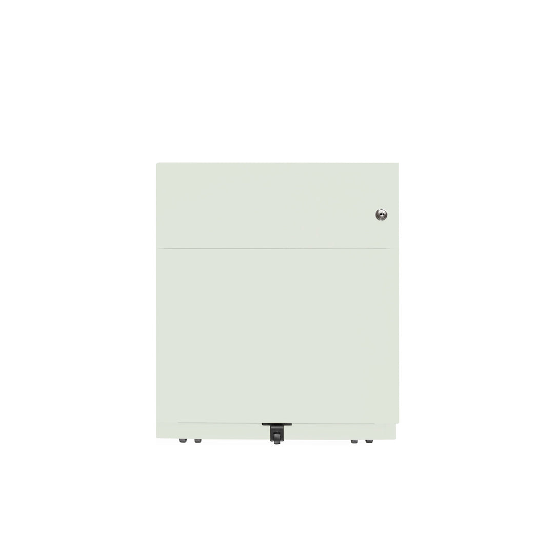 Rollcontainer Note™ | 2 Schubladen , Tiefe 565 mm,  Griffleiste