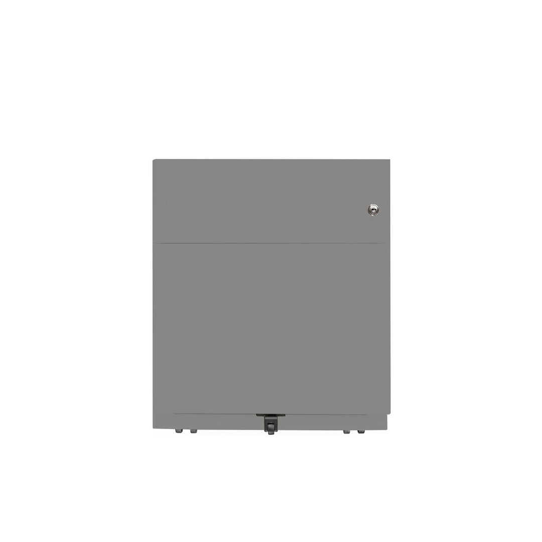Rollcontainer Note™ | 2 Schubladen , Tiefe 565 mm,  Griffleiste