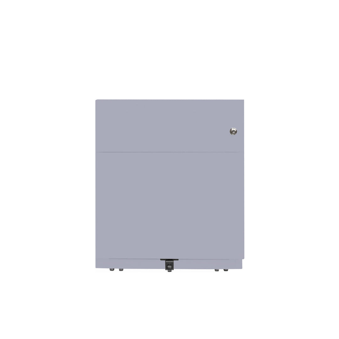 Rollcontainer Note™ | 2 Schubladen , Tiefe 565 mm,  Griffleiste