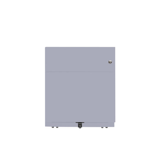 Rollcontainer Note™ | 2 Schubladen , Tiefe 565 mm,  Griffleiste