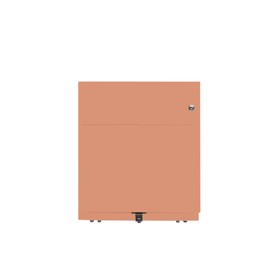 Rollcontainer Note™ | 2 Schubladen , Tiefe 565 mm,  Griffleiste
