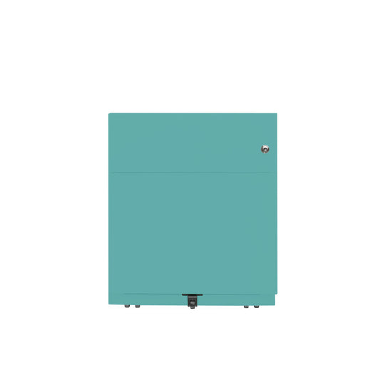 Rollcontainer Note™ | 2 Schubladen , Tiefe 565 mm,  Griffleiste