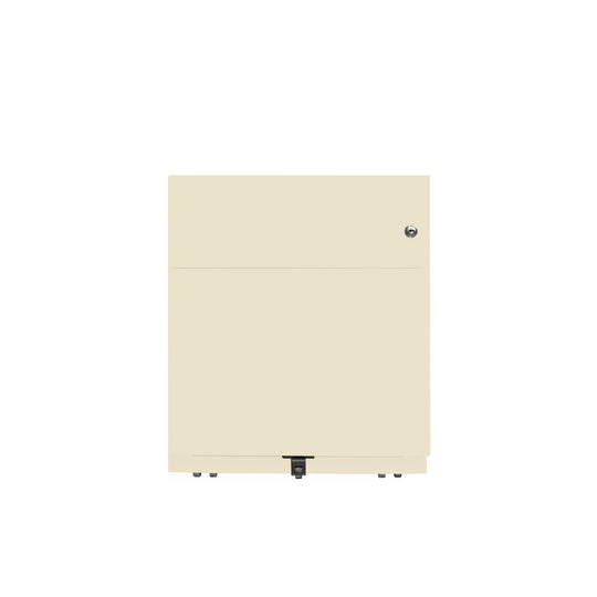 Rollcontainer Note™ | 2 Schubladen , Tiefe 565 mm,  Griffleiste