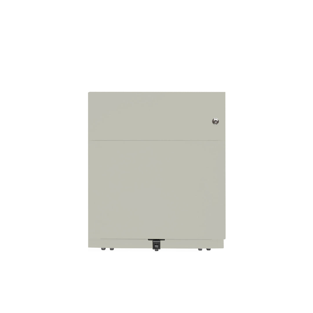 Rollcontainer Note™ | 2 Schubladen , Tiefe 565 mm,  Griffleiste