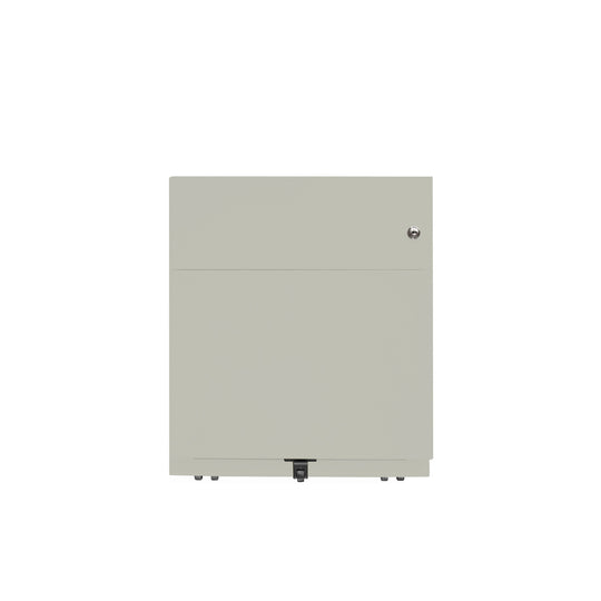 Rollcontainer Note™ | 2 Schubladen , Tiefe 565 mm,  Griffleiste
