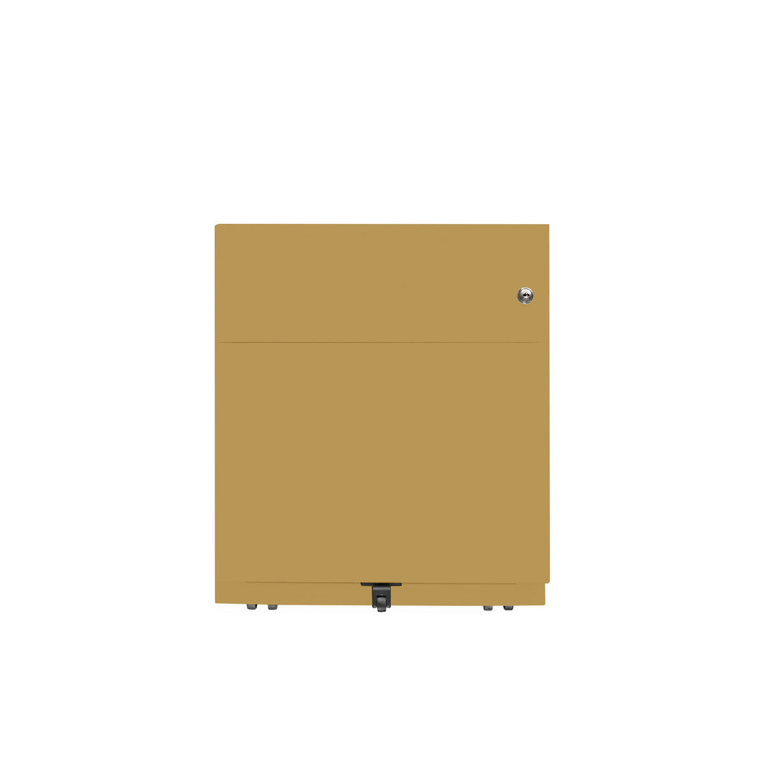 Rollcontainer Note™ | 2 Schubladen , Tiefe 565 mm,  Griffleiste