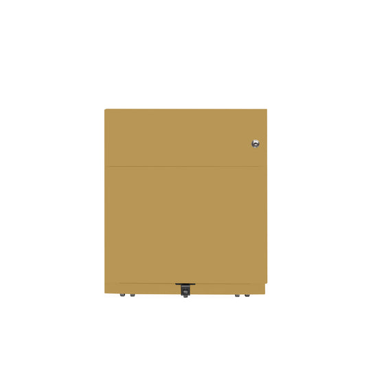 Rollcontainer Note™ | 2 Schubladen , Tiefe 565 mm,  Griffleiste