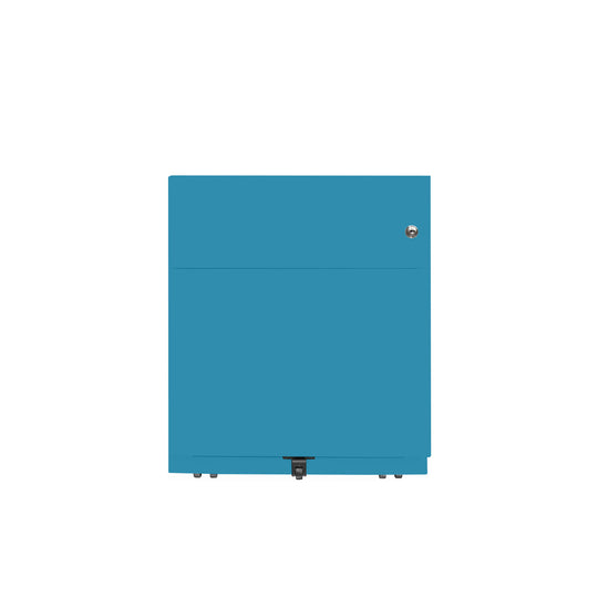 Rollcontainer Note™ | 2 Schubladen , Tiefe 565 mm,  Griffleiste