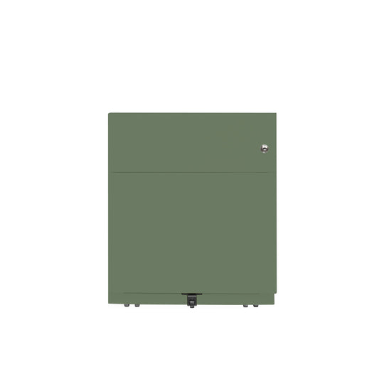 Rollcontainer Note™ | 2 Schubladen , Tiefe 775 mm,  Griffleiste