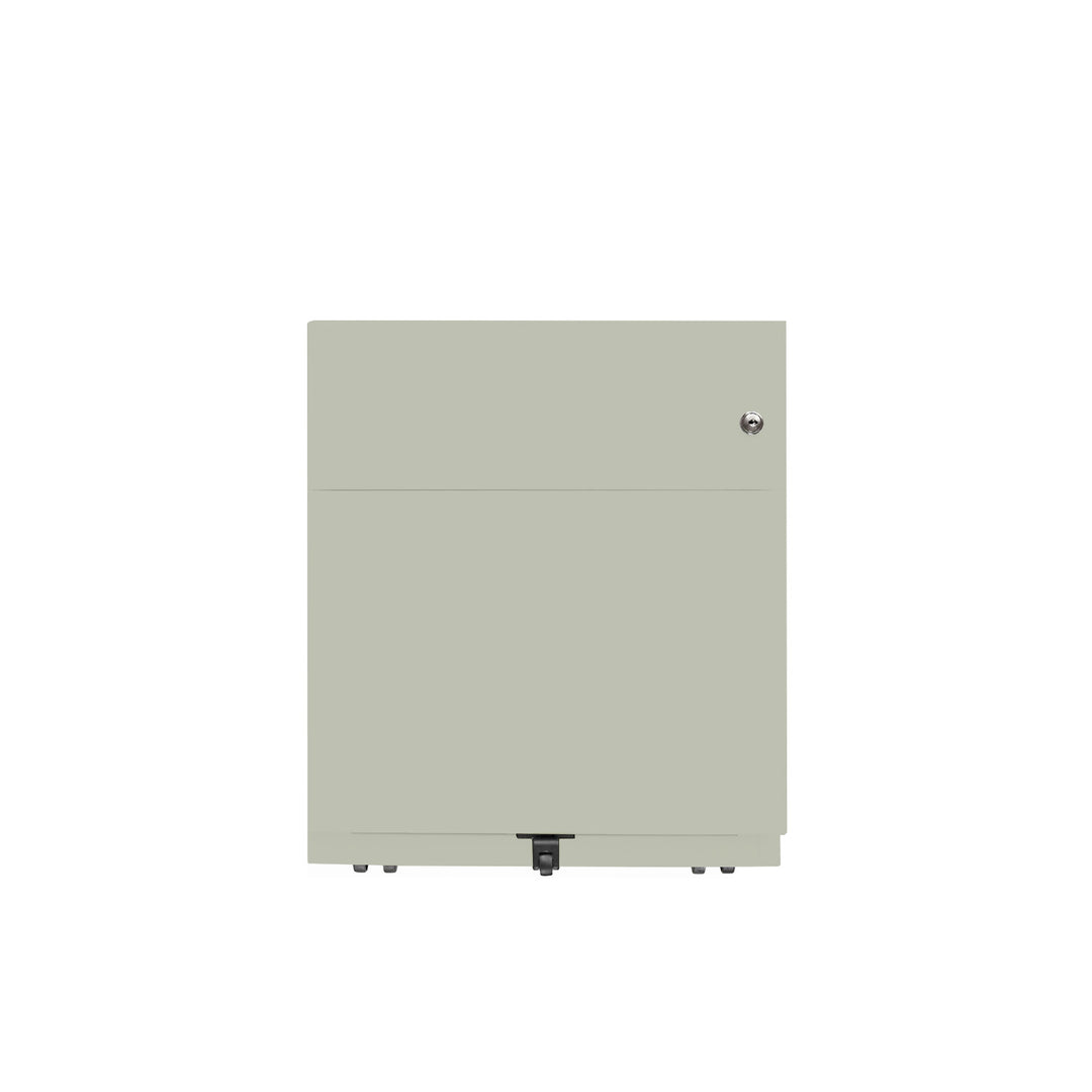 Rollcontainer Note™ | 2 Schubladen , Tiefe 775 mm,  Griffleiste