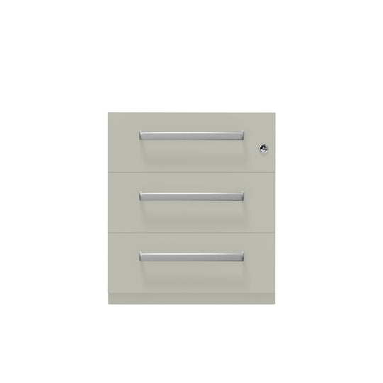 Rollcontainer Note™ | 3 Schubladen, Tiefe 565 mm, Designgriff