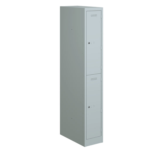 Garderobenschrank Primary Locker | 1 Abteil mit 2 Fächern übereinander