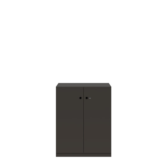 Flügeltürenschrank Pren | 2 Fachböden für 2,5 OH | H 1018 x B 800 x T 500mm