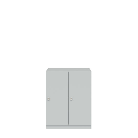 Garderobenschrank Pren | mit 2 Abteilen mit je 1 Kleiderstange | H 1018x B 800 x T 500mm