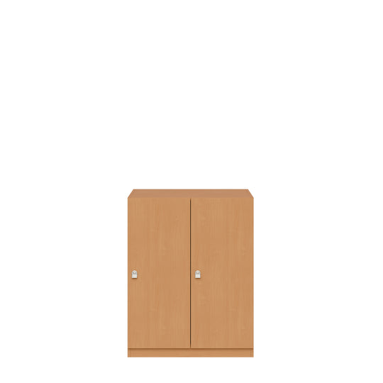 Garderobenschrank Pren | mit 2 Abteilen mit je 1 Kleiderstange | H 1018x B 800 x T 500mm
