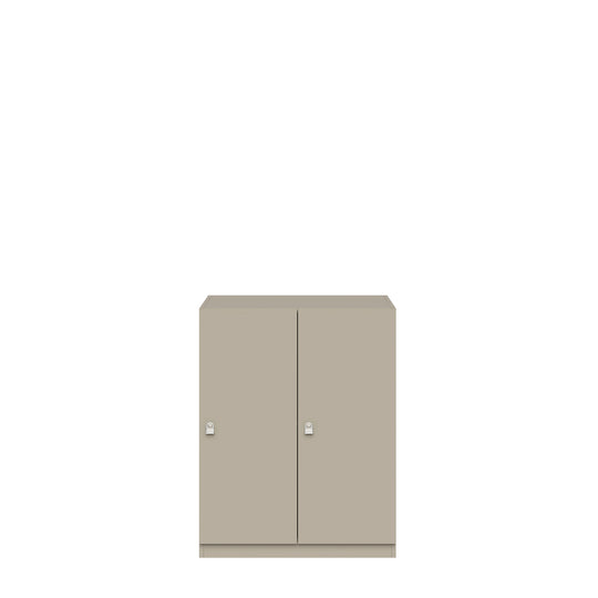 Garderobenschrank Pren | mit 2 Abteilen mit je 1 Kleiderstange | H 1018x B 800 x T 500mm