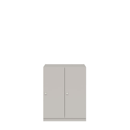 Garderobenschrank Pren | mit 2 Abteilen mit je 1 Kleiderstange | H 1018x B 800 x T 500mm