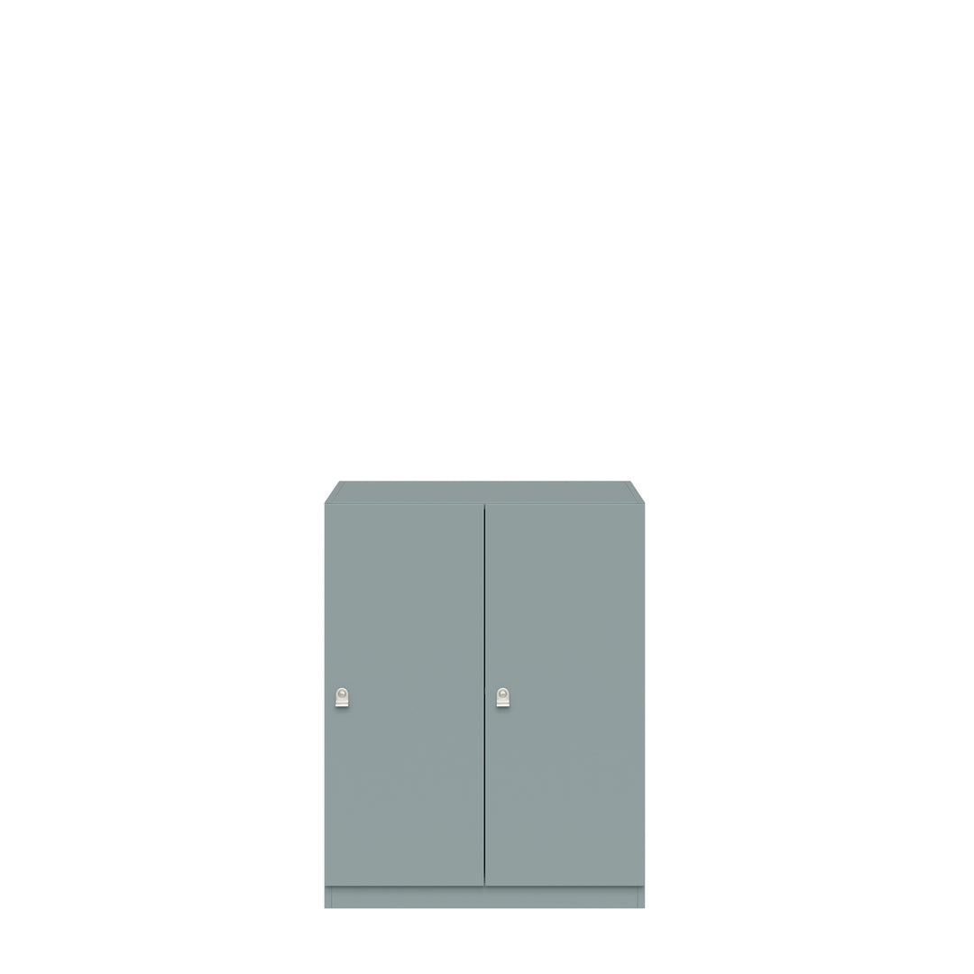 Garderobenschrank Pren | mit 2 Abteilen mit je 1 Kleiderstange | H 1018x B 800 x T 500mm