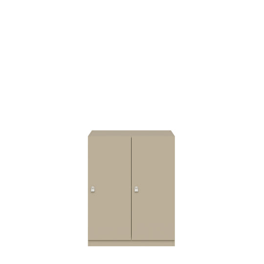 Garderobenschrank Pren | mit 2 Abteilen mit je 1 Kleiderstange | H 1018x B 800 x T 500mm