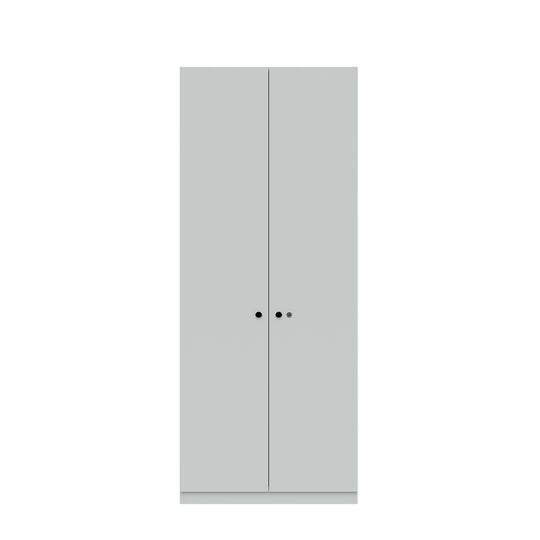 Flügeltürenschrank Pren | mit Garderobeneinsatz, Hutboden, Schuhfach | H1970 x B 800 x T 500mm