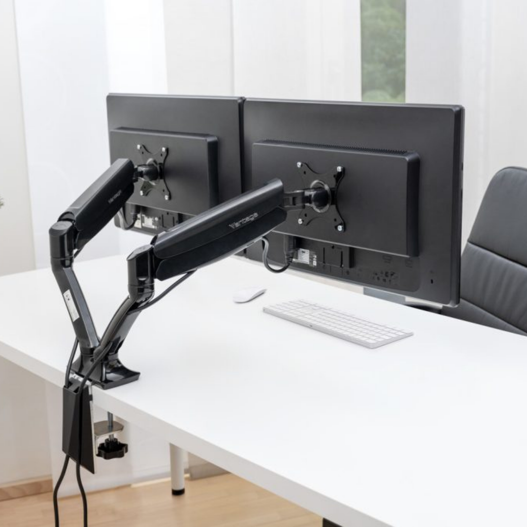 VANTAGE Office Duo Doppel-Monitortragarm von 10" bis 27"