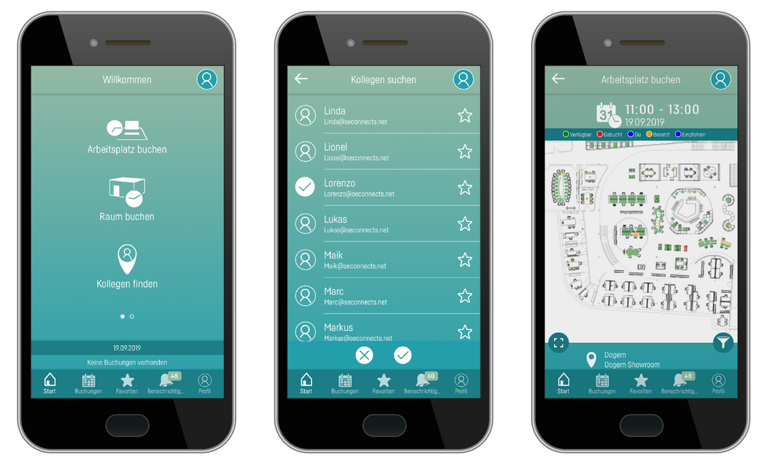 Smart Office App von se:connects