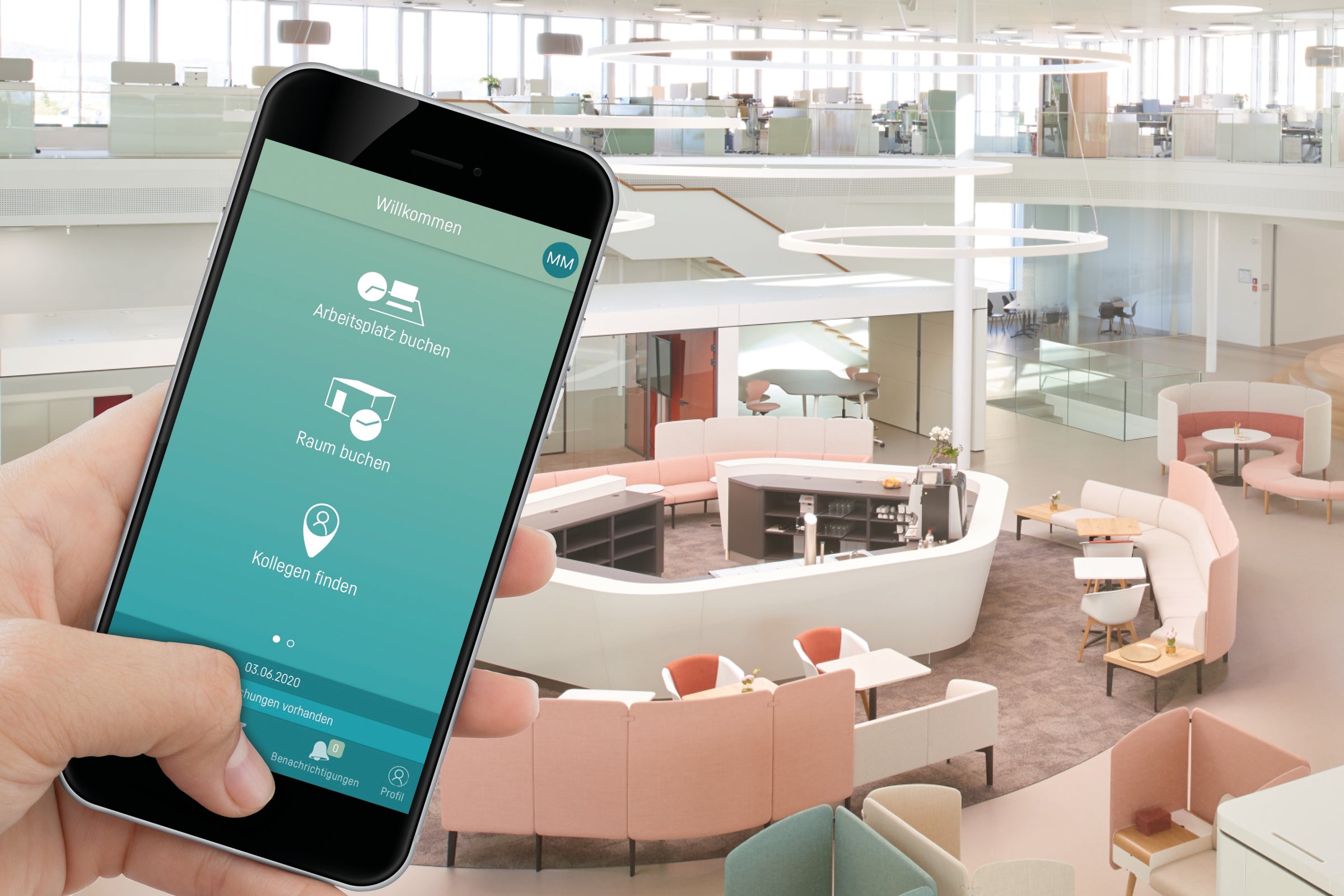 Smart Working App von Sedus