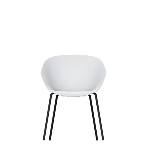 Besucherstuhl Stay | Schalensitz mit 4-Fuß-Gestell, 2er Set