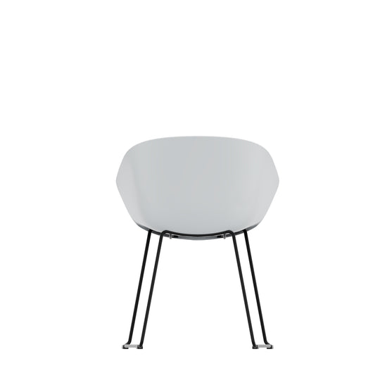 Besucherstuhl Stay | Schalensitz mit Kufen-Gestell, 2er Set