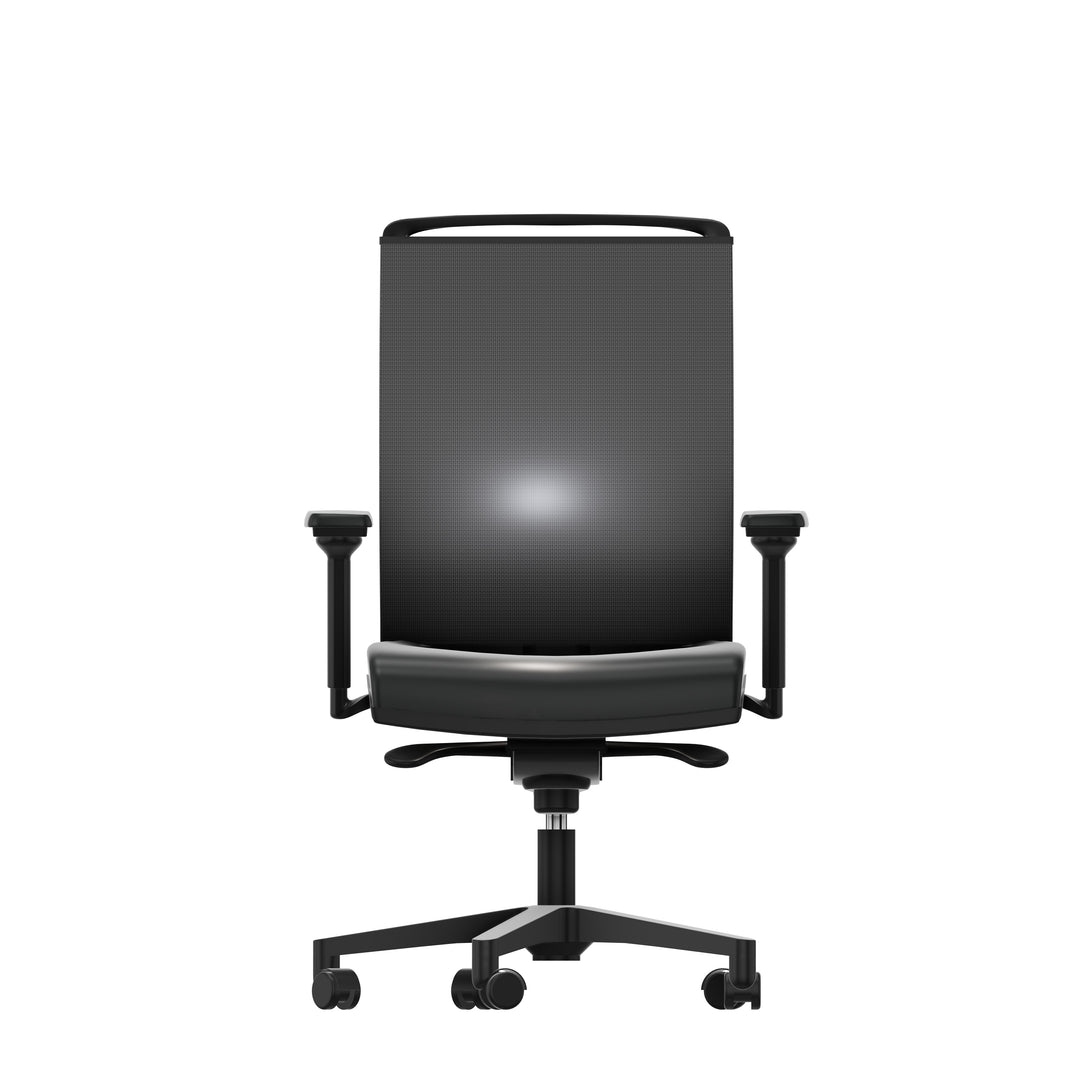 Bürodrehstuhl ZED | Netzrücken, Schwarz