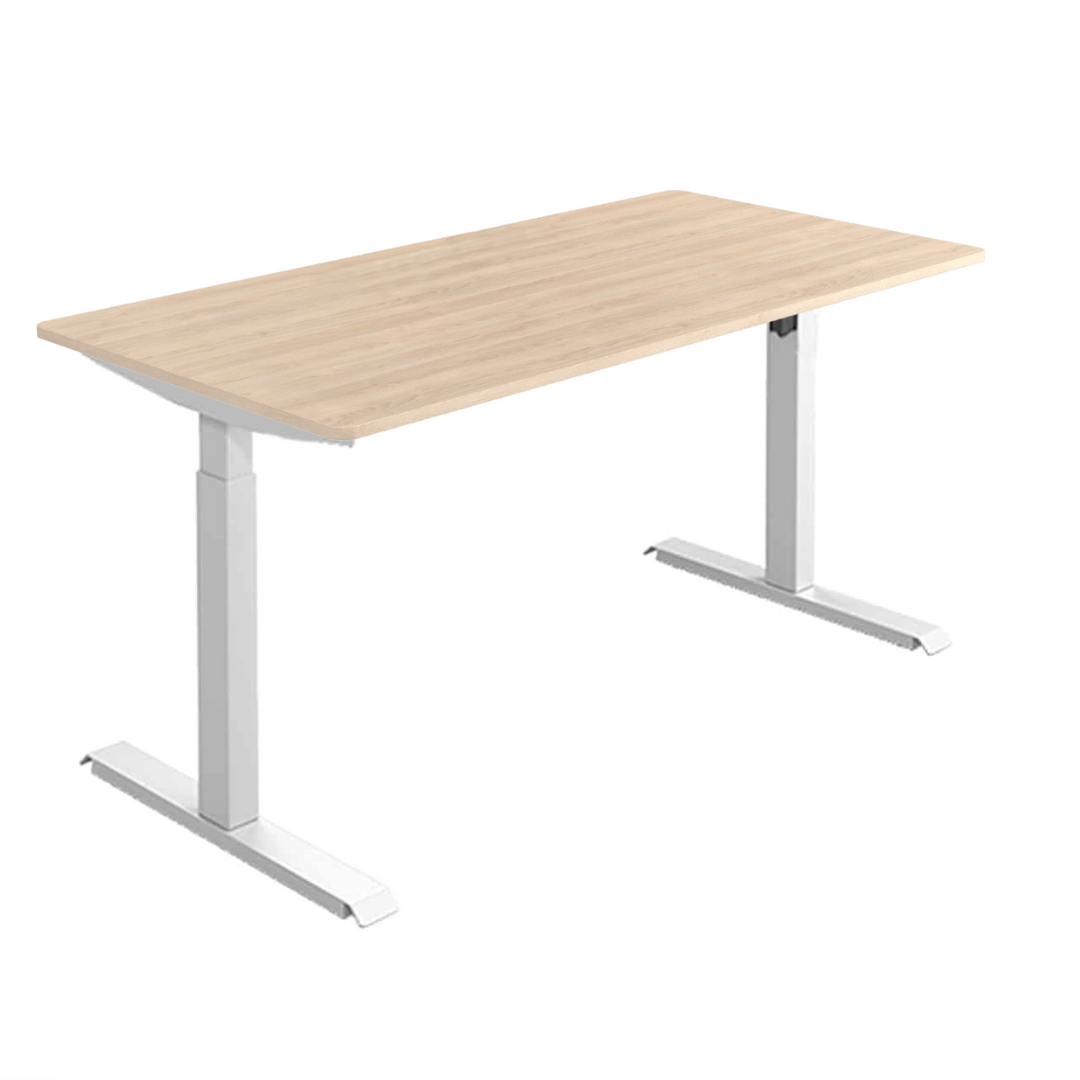 MO Casa Steh-Sitz-Schreibtisch Mo Two elektrisch höhenverstellbar - 80 kg Maximalbelastung