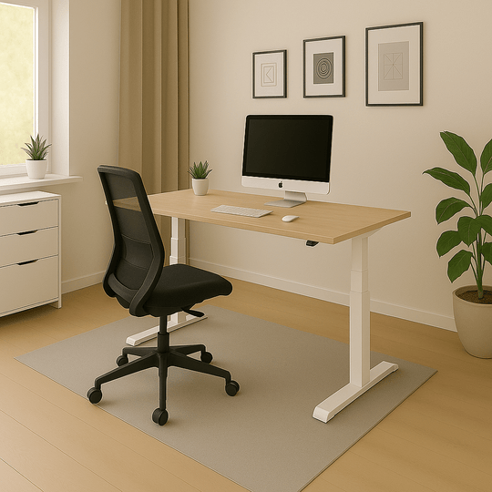 MO Two 180x80cm Schreibtisch (MOCASA): Elektrisch höhenverstellbar, 4 Memory Plätze, Kollisionsschutz.