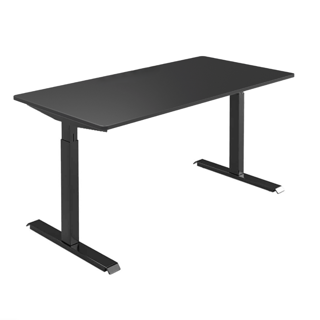 MO Casa Steh-Sitz-Schreibtisch Mo Three elektrisch höhenverstellbar - 100 kg Maximalbelastung