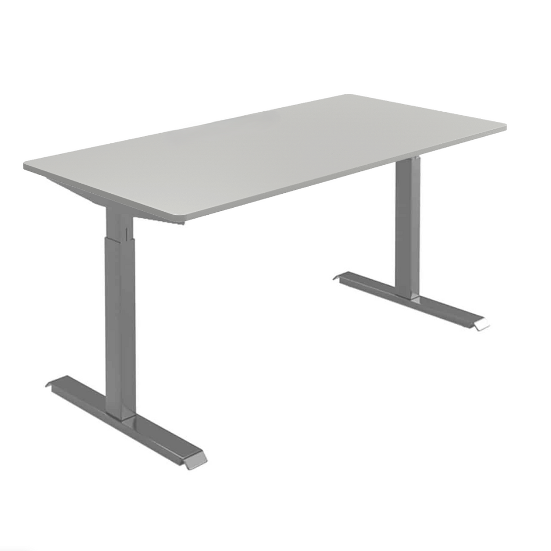 MO Casa Steh-Sitz-Schreibtisch Mo Three elektrisch höhenverstellbar - 100 kg Maximalbelastung