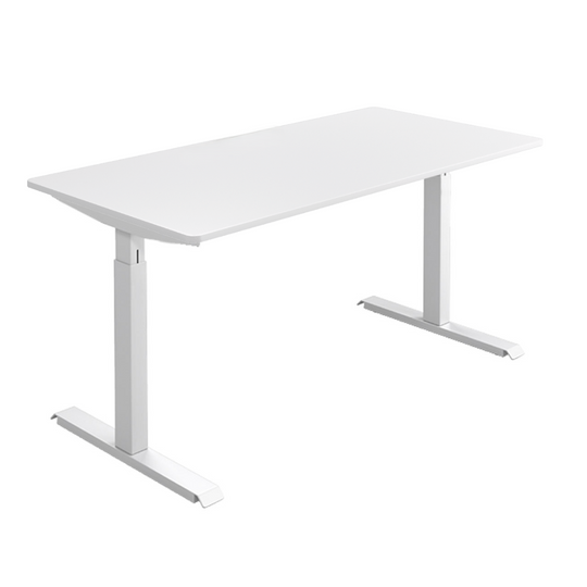 MO Casa Steh-Sitz-Schreibtisch Mo Three elektrisch höhenverstellbar - 100 kg Maximalbelastung