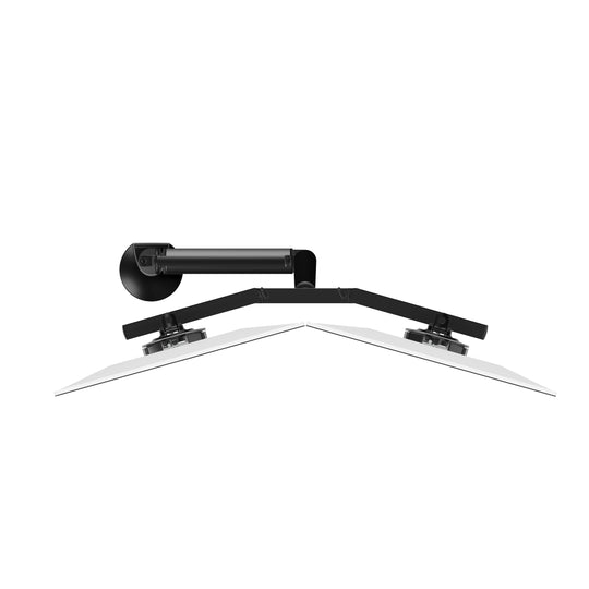 Novus Doppel-Monitortragarm Clu Plus X2 bis 27" optional mit Laptophalterung