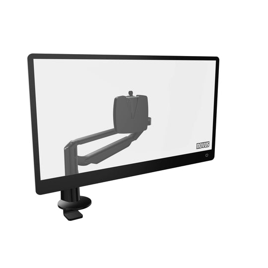 Novus Monitortragarm Clu Plus C mit Tischbefestigung für Bildschirme bis ca. 50" / 15 kg