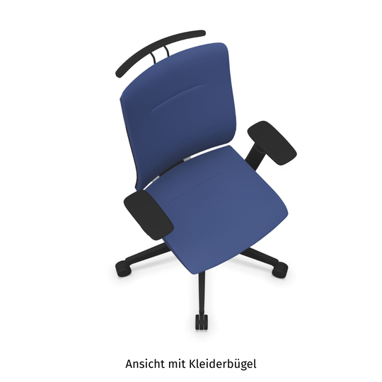 Profim Xenon 10 SL Drehstuhl mit Vollpolster