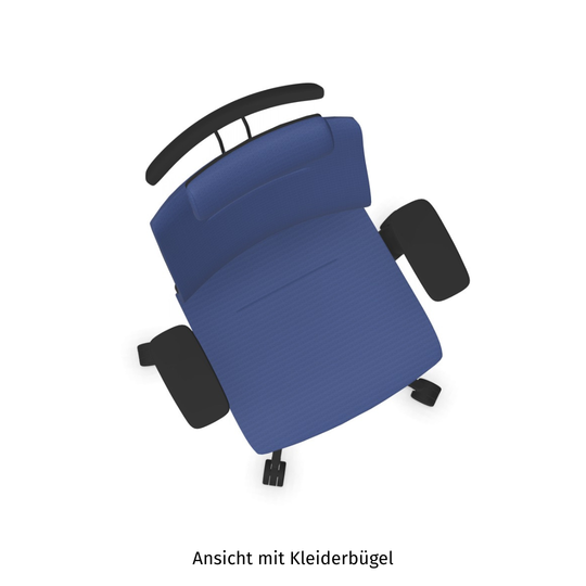 Profim Xenon 11 SL Drehstuhl mit Vollpolster und Nackenstütze