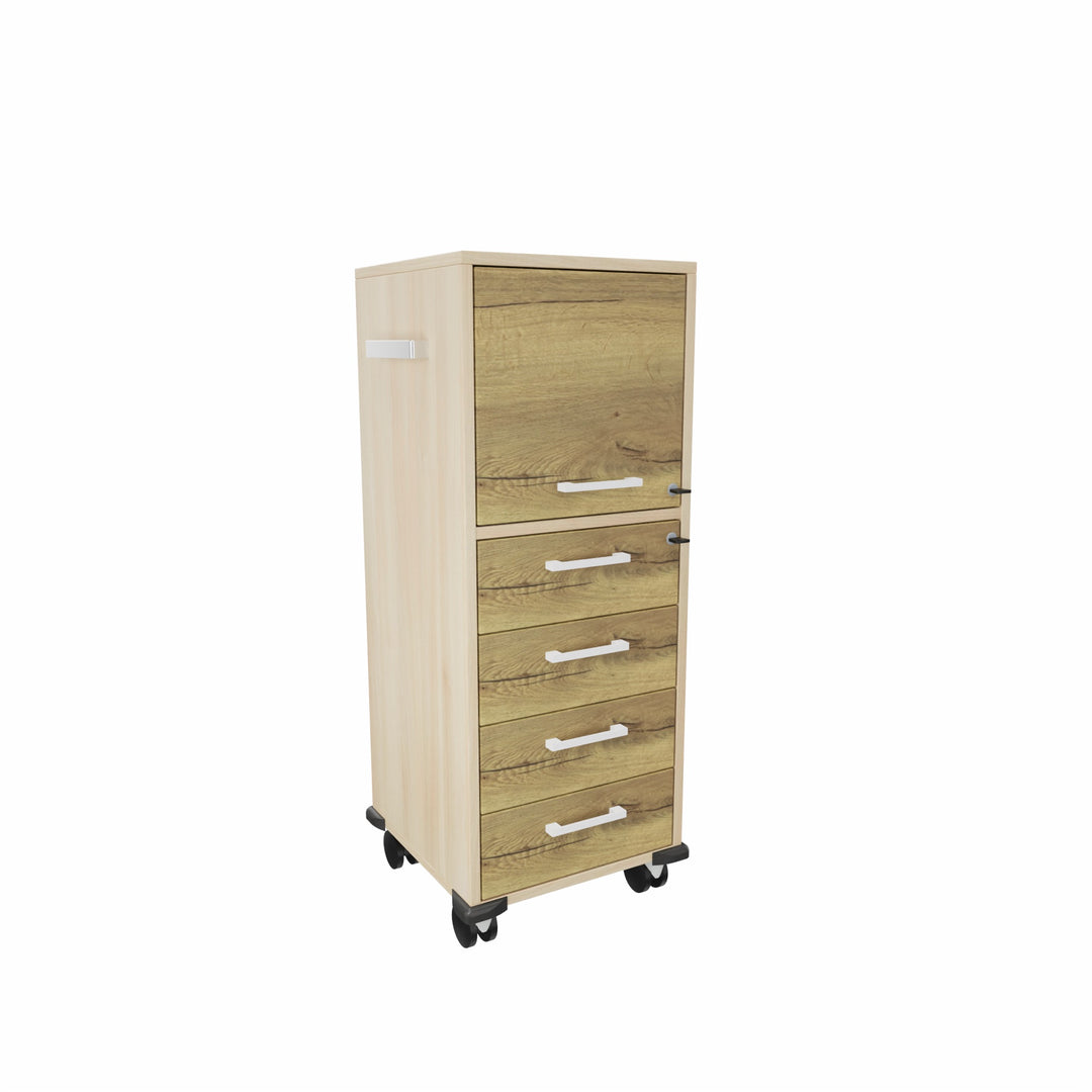 Sedus Mobilcontainer mit Klappe (HxT 1148x436 mm)
