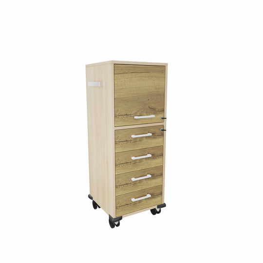 Sedus Mobilcontainer mit Klappe (HxT 1148x436 mm)