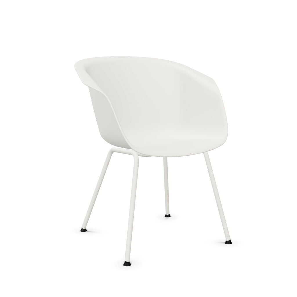 Workwell Sedus onspot on spot Vierfuss Stuhl, Kunststoff-Sitz weiss und Gestell weiss