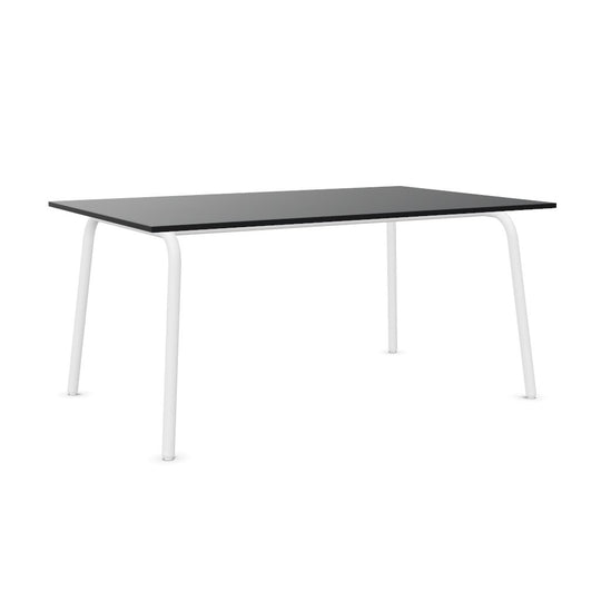 Workwell Sedus selab se lab work and meet Desk Schreibtisch mit Tischplatte graphitschwarz und Gestell purweiss